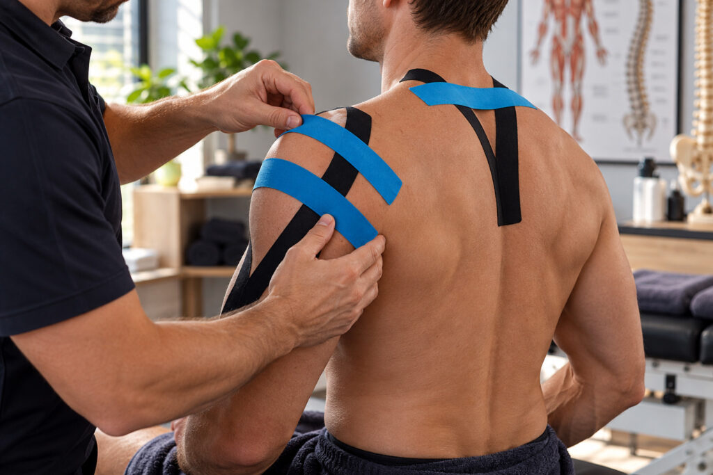 Strapping & Bracing | Kinetic Tape | Logtenberg Chiropractic